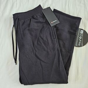 Lululemon Relaxed Fit French Terry Jogger BLK Black Sweatpants Men's Size XLarge